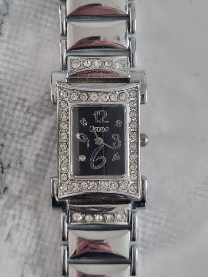 Montre argenté strass Année '90 - photo numéro 9