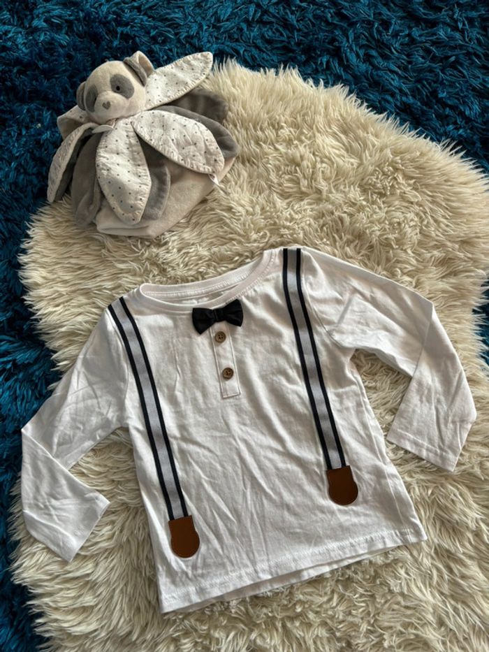 Joli teeshirt manches longues taille 3 ans neuf