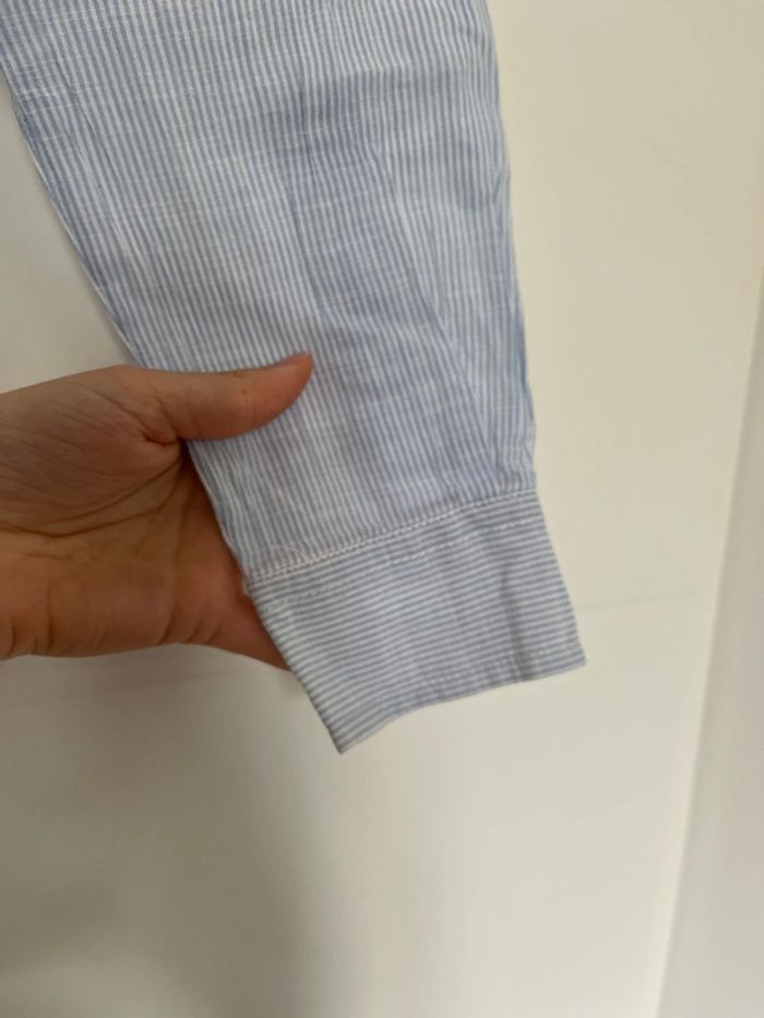 Chemise bleu à rayures Pepe Jeans - photo numéro 10