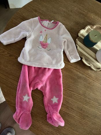 Pyjama 2 pièces 9 mois filles