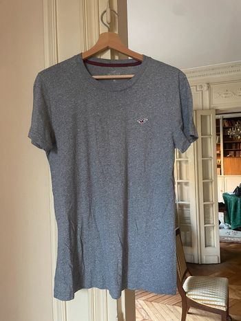 Tee Shirt gris Hollister Taille S