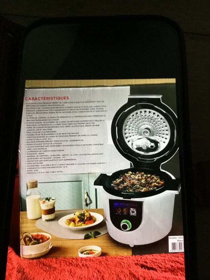 léo autocuiseur cookéo - photo numéro 2