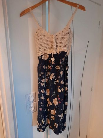 Robe à fleur femme