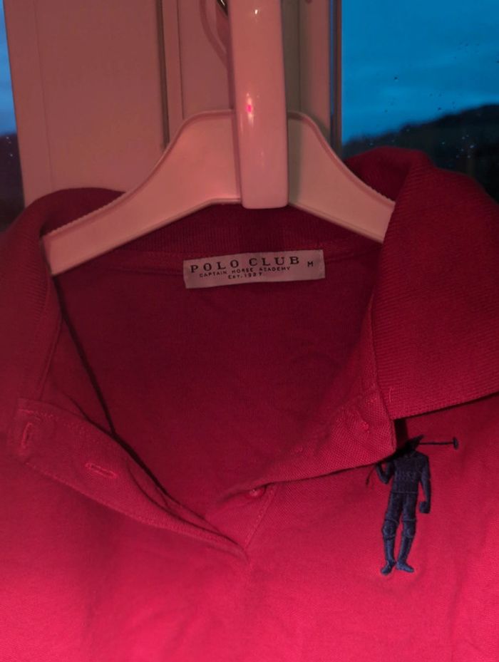 Polo rouge poloclub - photo numéro 2