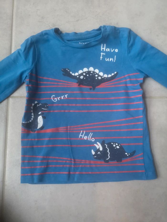 Lot 6 Tee-shirt manches longues 2 ans - photo numéro 2