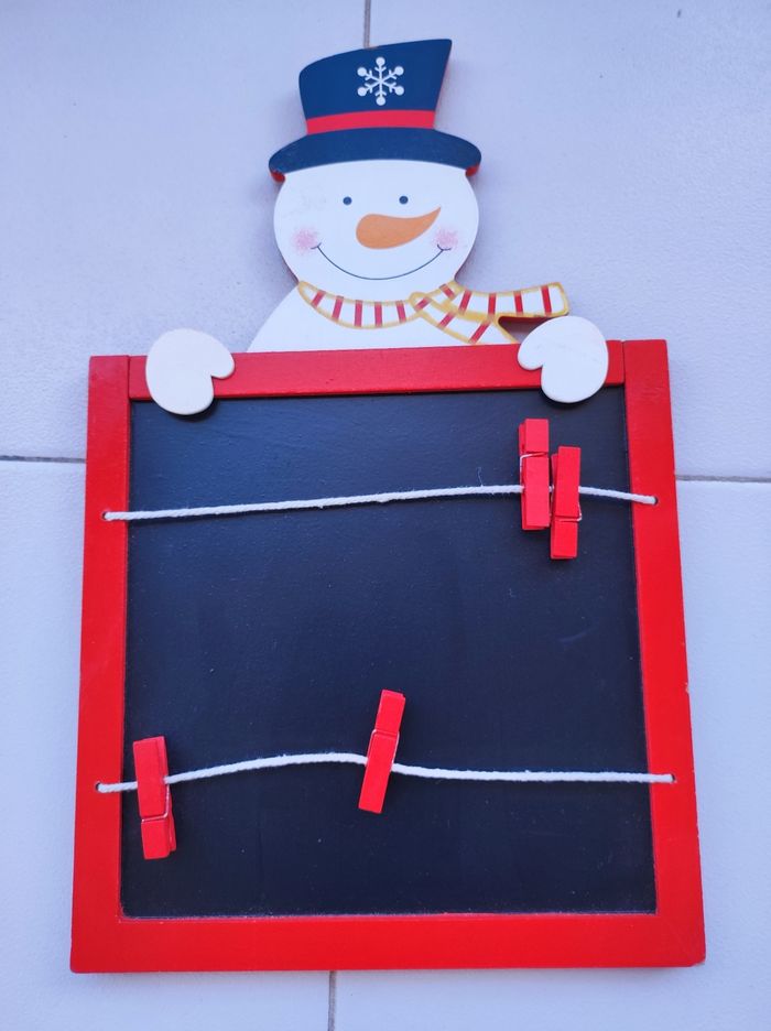 Cadre Bonhomme de neige pour p/photos