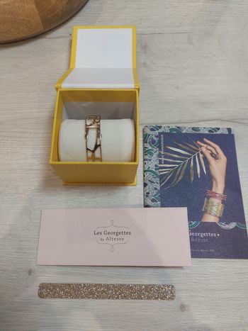 Bracelet manchette les georgettes modèle girafe 