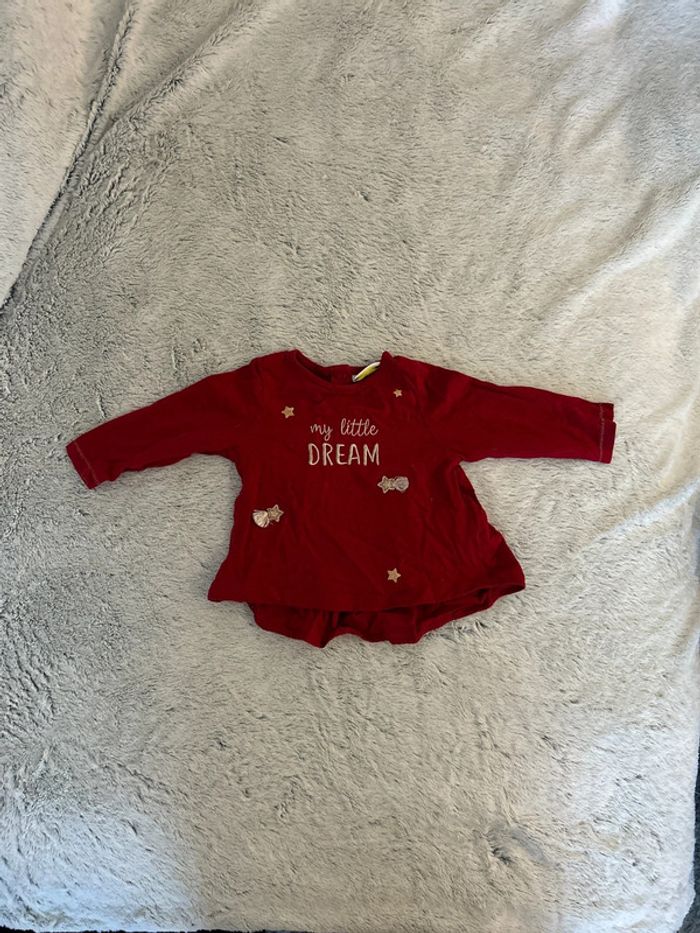 T-shirt manche longue fille