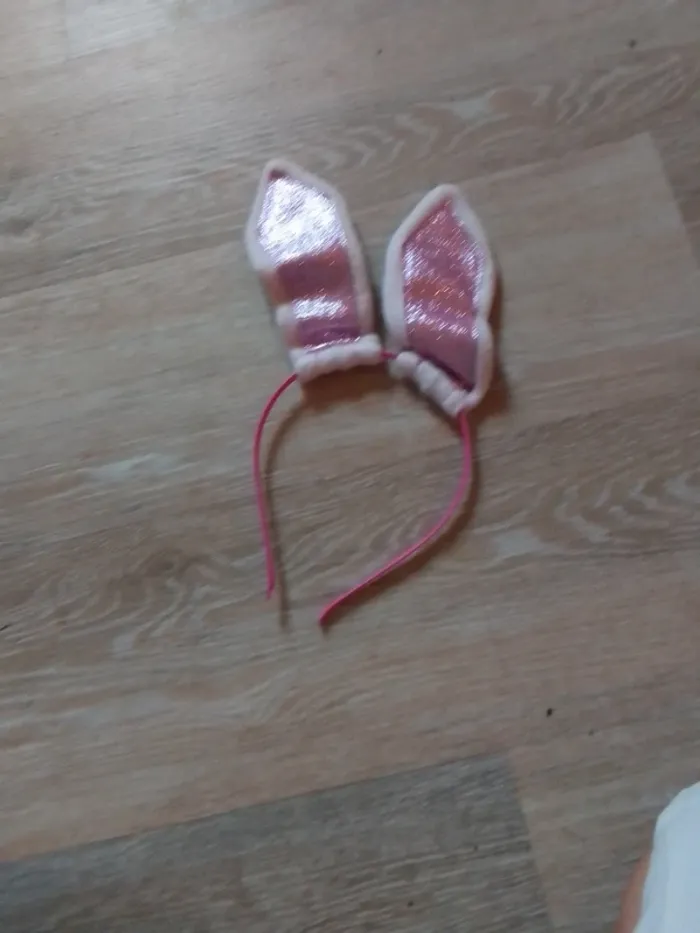 Serre tête lapin licorne - photo numéro 6