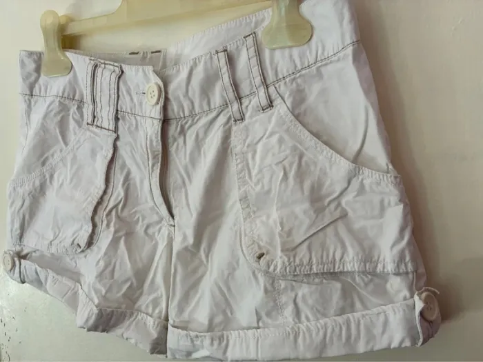 Short tissu blanc, 34, Kiabi. - photo numéro 6