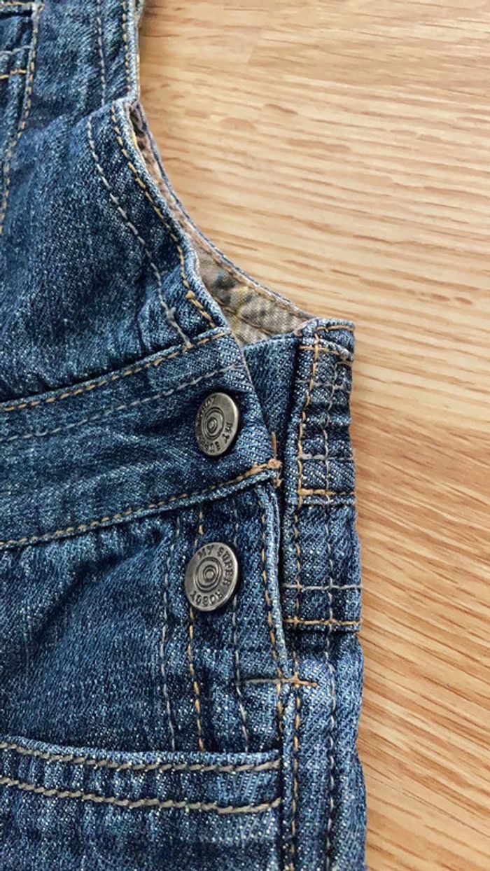 Salopette jean kitchoun 6 mois - photo numéro 3