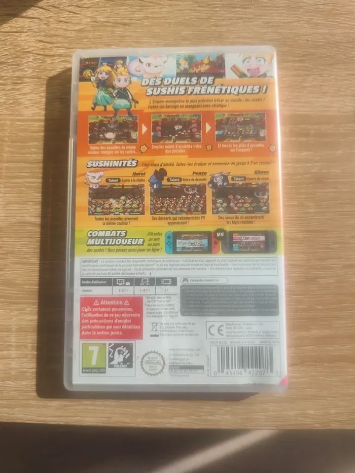Jeu Switch sushi striker - photo numéro 2