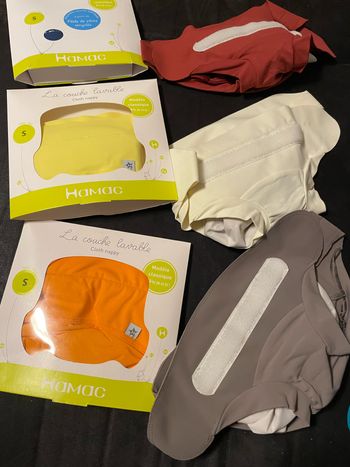 6 couches taille S neuves