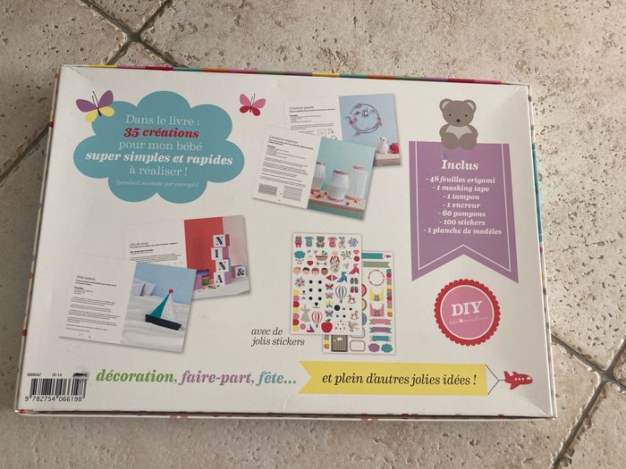 Coffret diy petites créations pour mon bébé - photo numéro 4