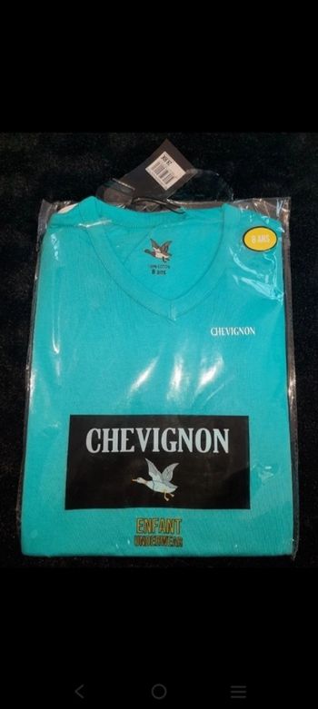 Tee shirt chevignon taille 8 ans