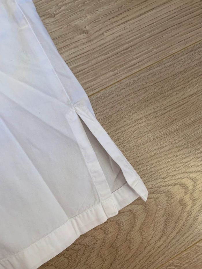 Chemise blanche à détail fleuri - photo numéro 3