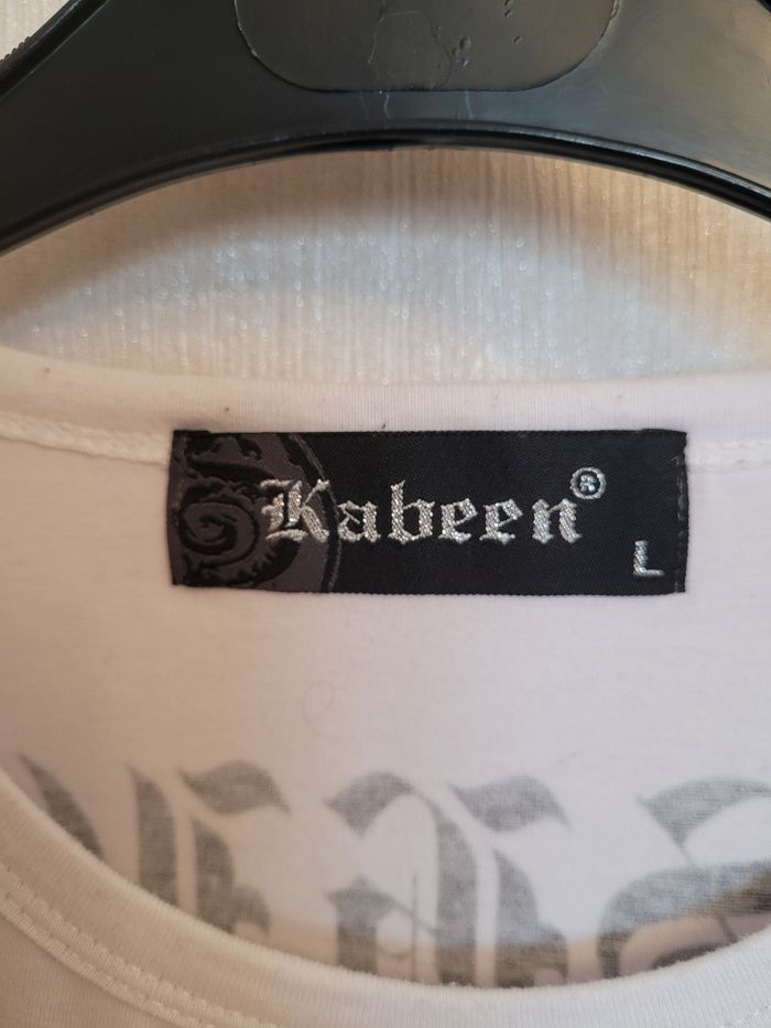 Tee-shirt homme Kabeen avec  impression devant et dos - photo numéro 5