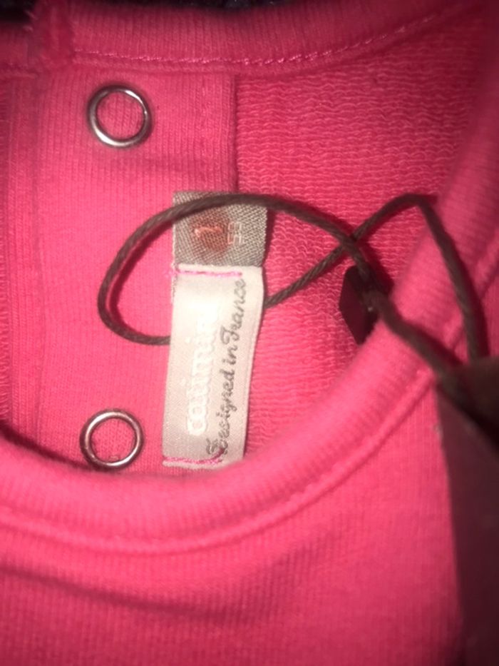 Petite robe catimini neuve avec étiquette un mois - photo numéro 4