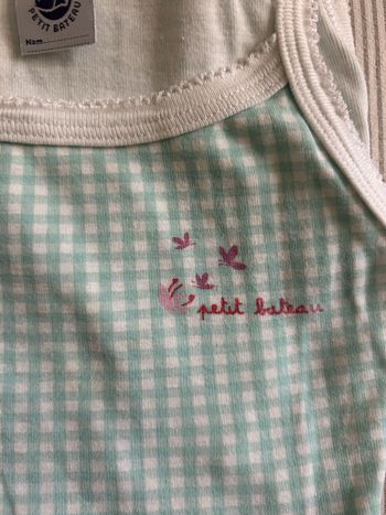 Top Vichy Petit Bateau 10 ans