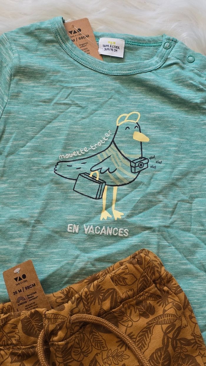 NEUFS(non portés) 🏷🏷😍🤩💙 superbe ensemble 36mois garçon 💙🤩😍 - photo numéro 5