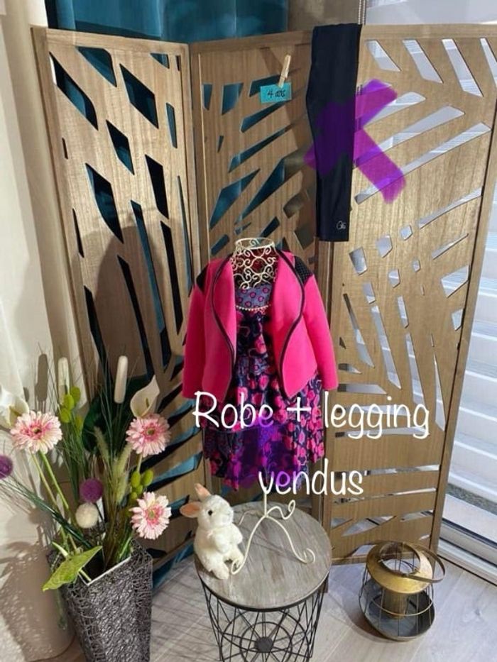 Gilet veste fille 4 ans ⚠️robe vendue