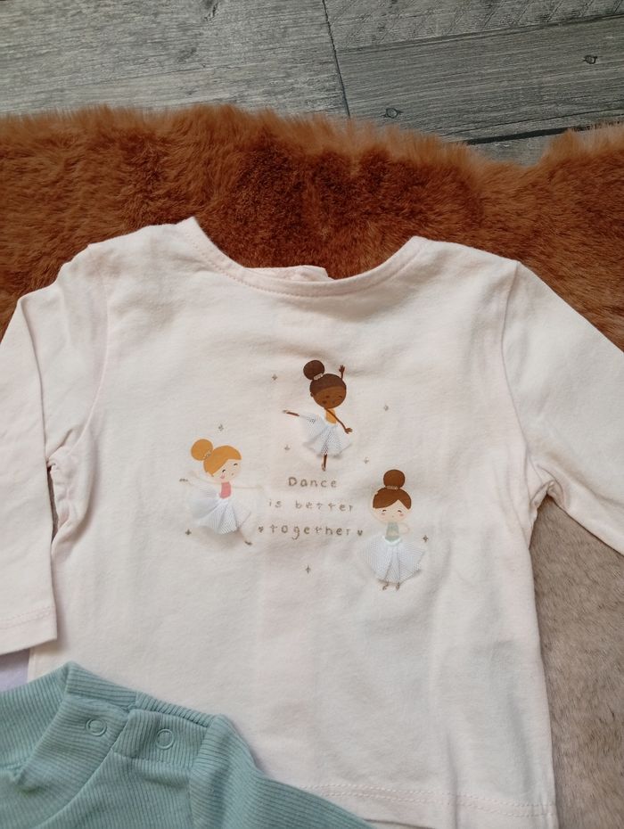 Lot de 3 pulls manches longues 3 mois fille - photo numéro 3