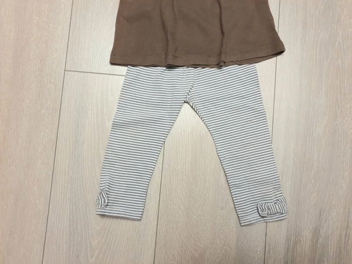 Ensemble 2 pièces. Fille 18 mois. Marque Tape a l œil/ Bout'chou - photo numéro 3