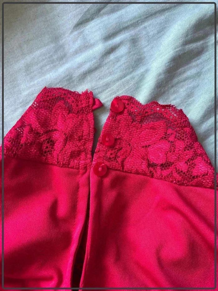 Jolie top femme taille 46/48 marque blanche porte - photo numéro 3