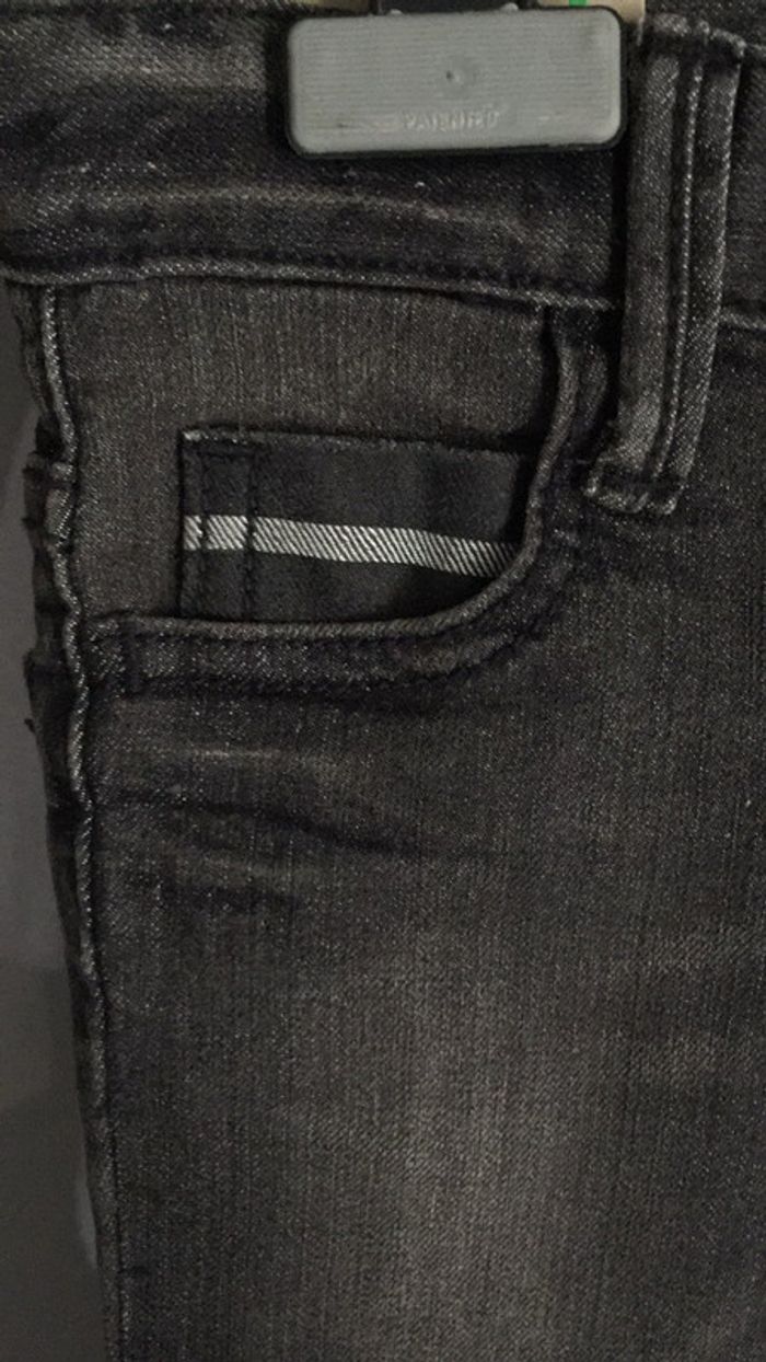 Benetton Neuf Avec Etiquette pantalon noir 1-2 Ans (82cm) - photo numéro 3