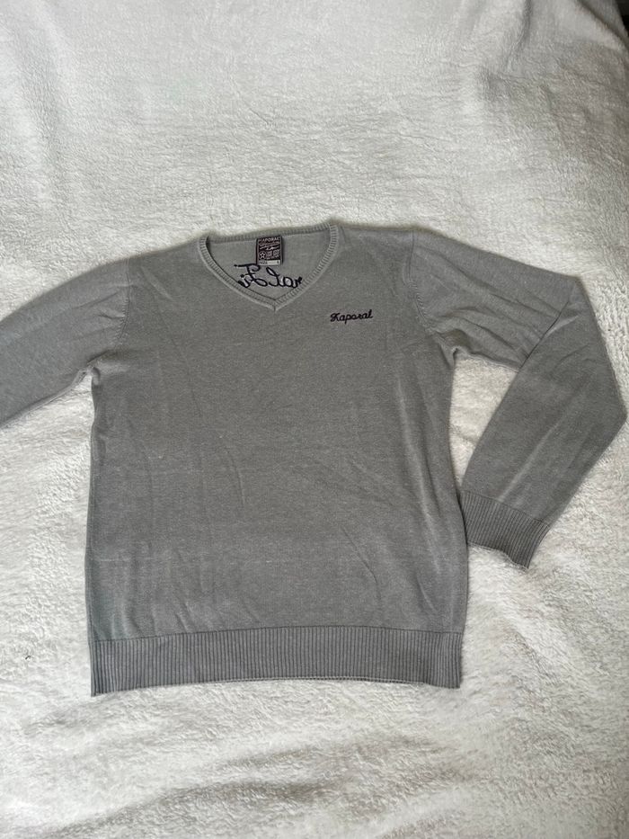 Pull col V kaporal - photo numéro 3