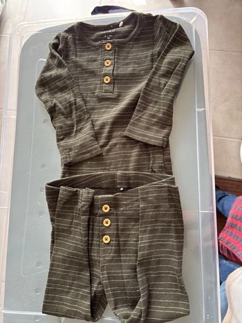 Ensemble body + pantalon