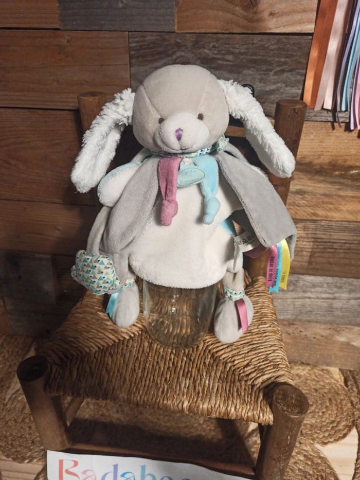 Doudou marionnette Toopi le chien doudou et Compagnie tbe - photo numéro 4