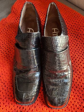 Mocassins femme  cuir vernis