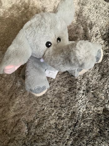 Bouillotte peluche éléphant