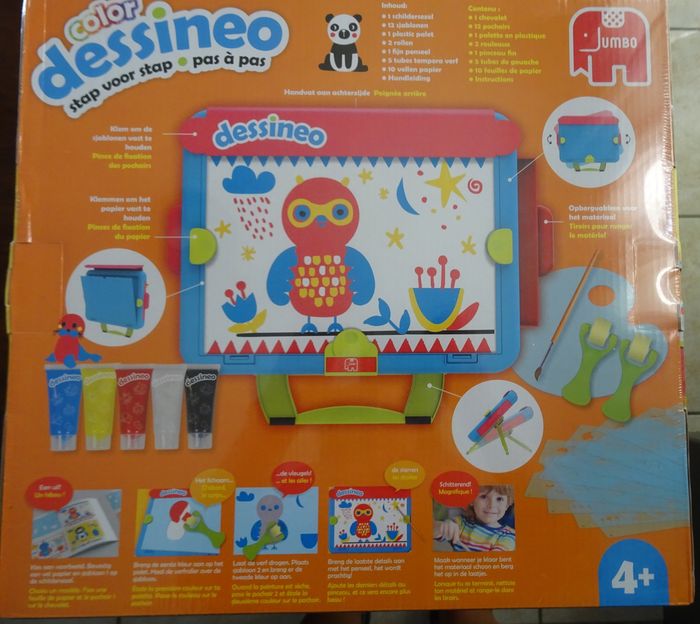 Dessineo Color peinture – Apprends à peindre en 3 étapes – dès 4 ans - NEUF et EMBALLE - photo numéro 2