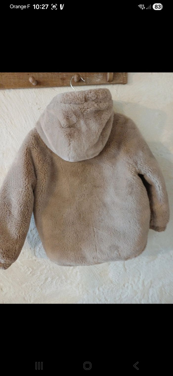 Blouson réversible fille taille 8 ans - photo numéro 4