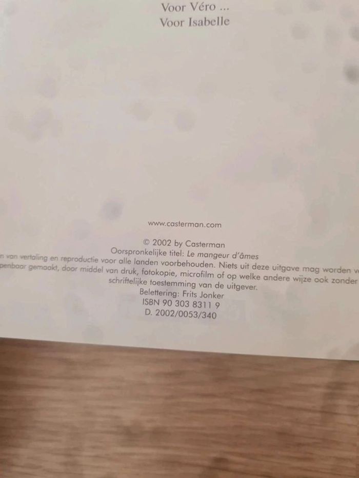 Bd bonin&seiter Fog de ogen van de dood - photo numéro 4