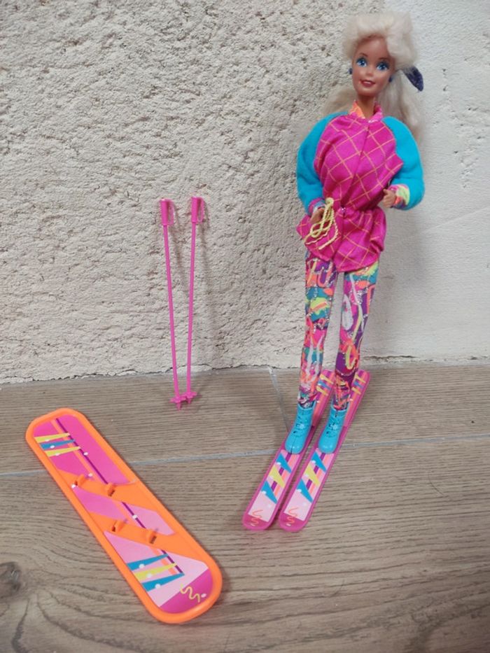 Barbie sport d'hiver années 90