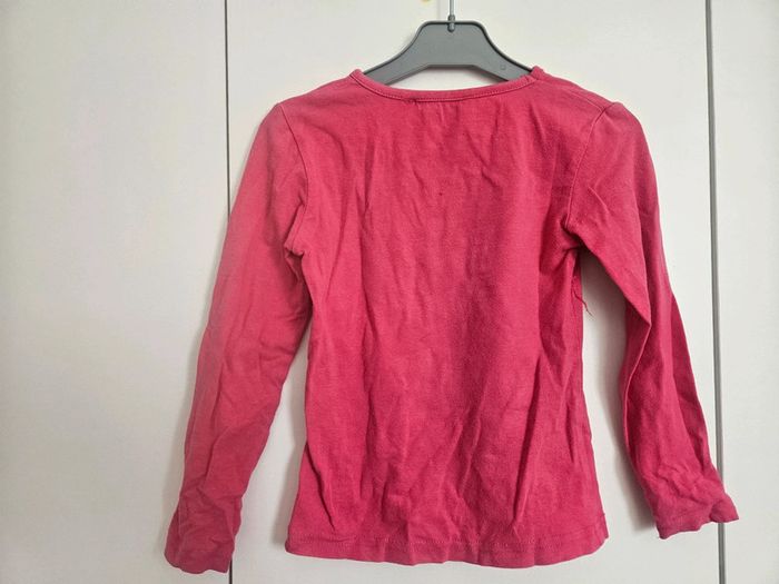 👚 T-shirt manches longues rose fuchsia – 2 ans - photo numéro 2