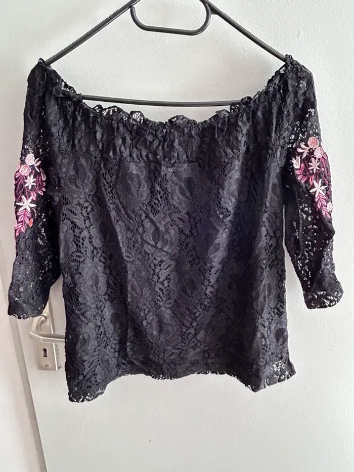 Blouse dentelle - photo numéro 2