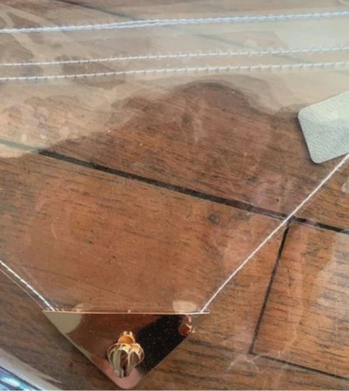 Pochette transparente fantaisie à bandoulière - photo numéro 2