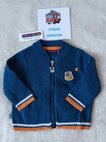 Gilet 3 mois sergent major