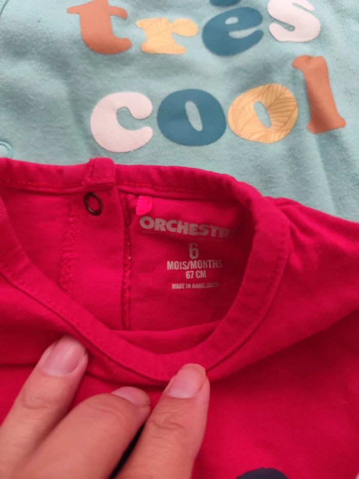 Lot de pyjamas été 6mois - photo numéro 3