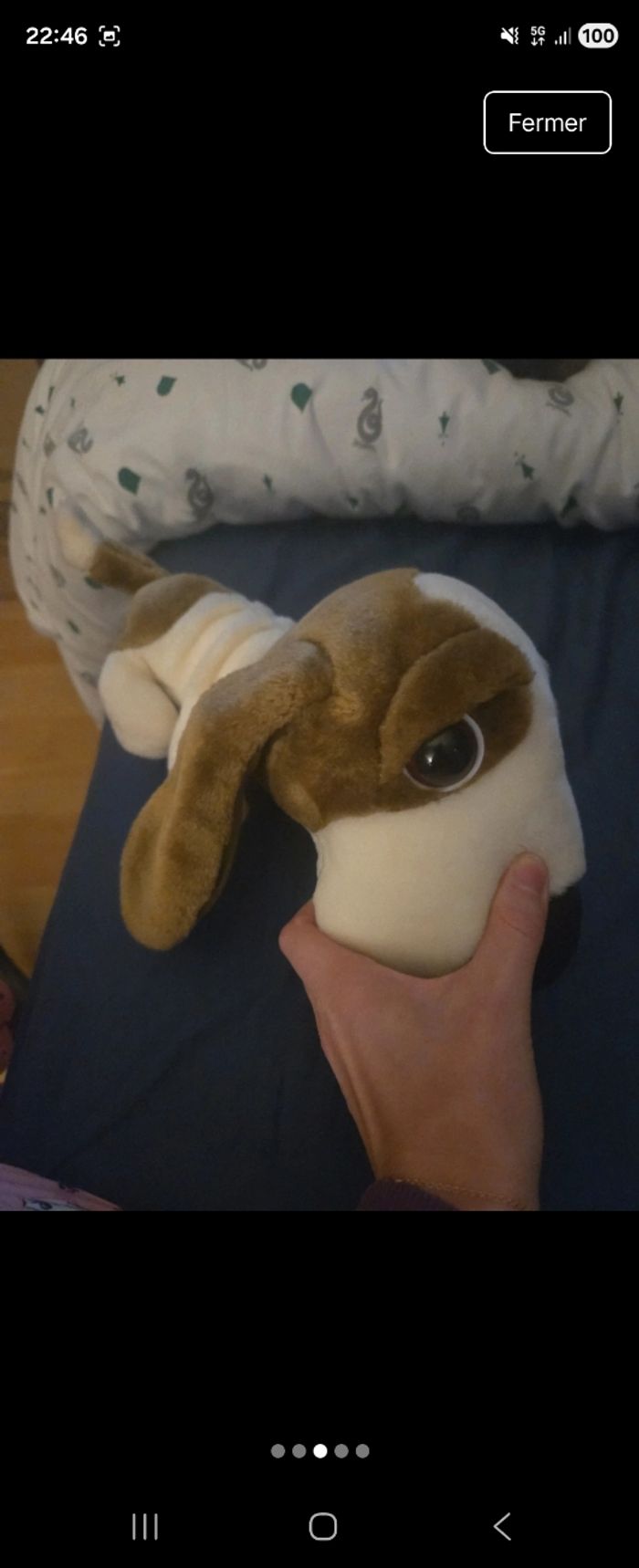 Peluche chien beagle - photo numéro 3