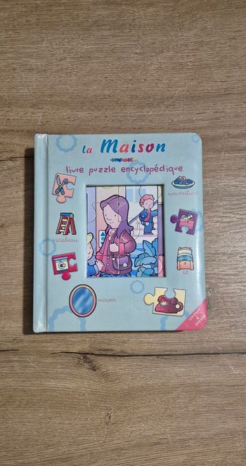 Livre puzzle encyclopédique La maison