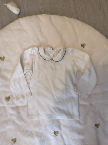 T-shirt col claudine