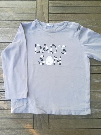 T-shirt 24 mois manches longues