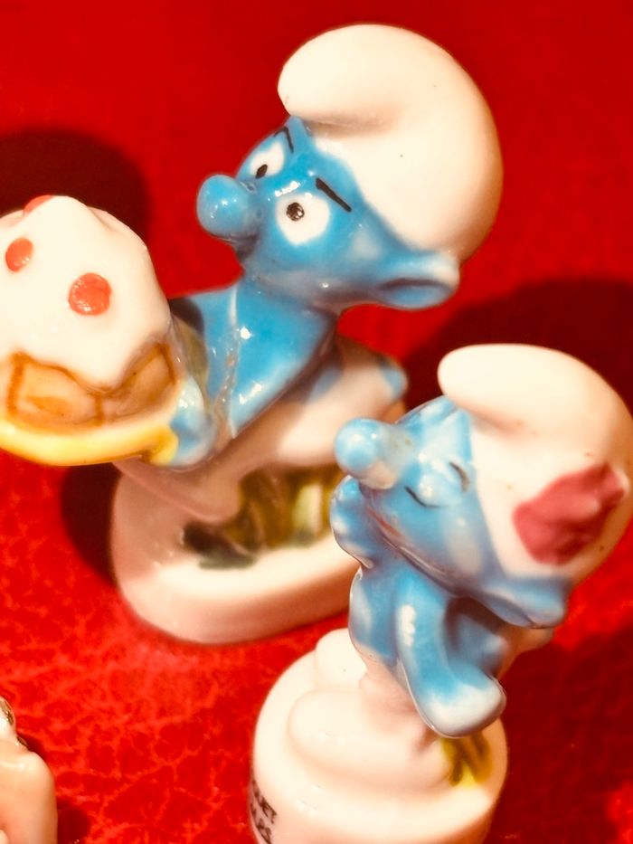 Lot 4 fèves Schtroumpfs - Peyo - photo numéro 3