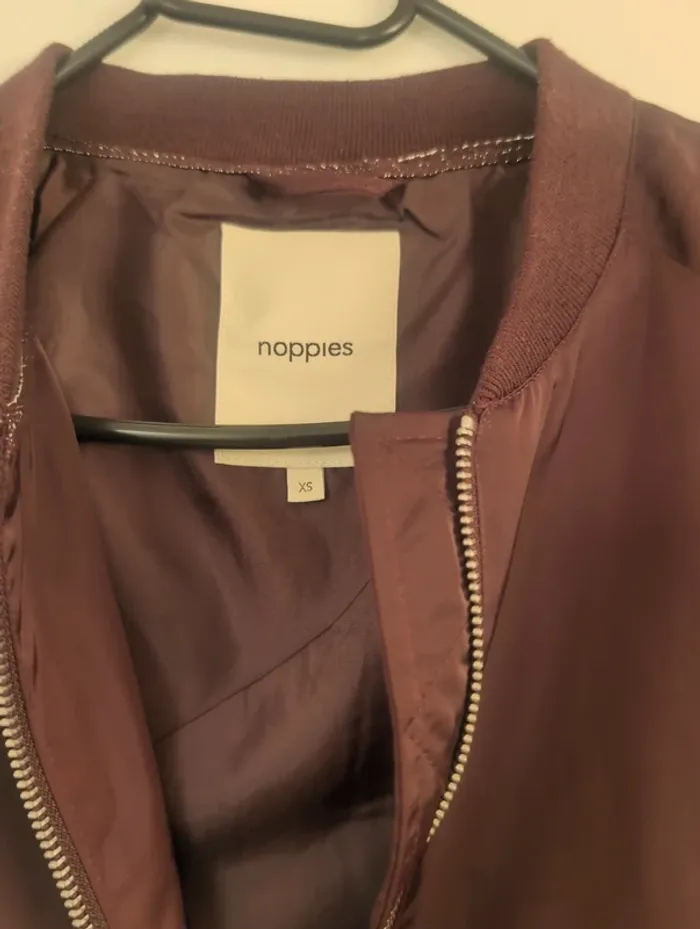 Bomber long bordeaux - photo numéro 3