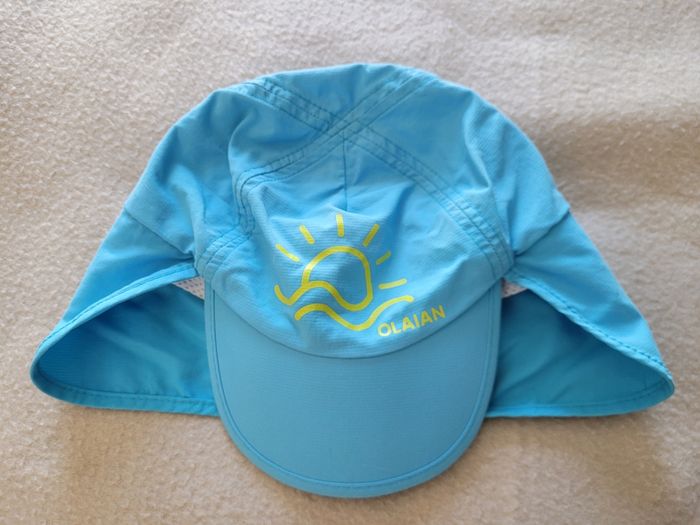 Casquette anti uv décathlon 4 ans 50-51 cm - photo numéro 2